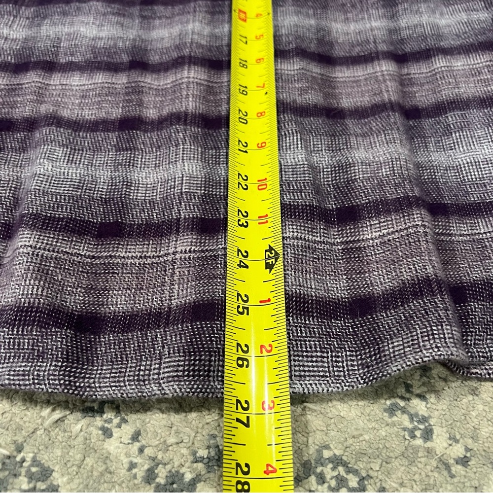 Columbia Womens Canyon Point II Shirt Jacket Purple Hooded Flannel Hiking Large - Picture 8 of 9